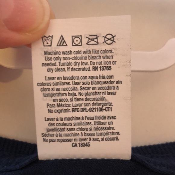 Top Gun navy blue tee NWOT - Picture 4 of 4